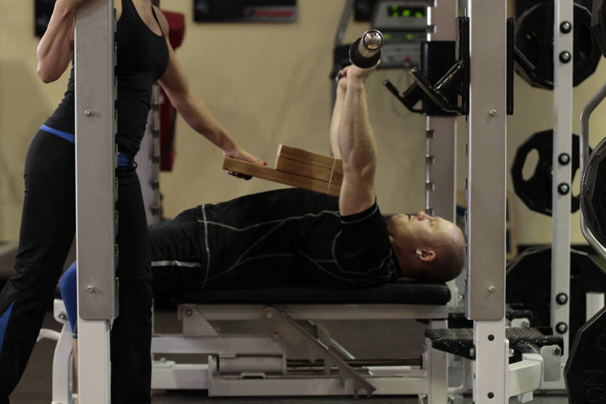 Board Press start and end position