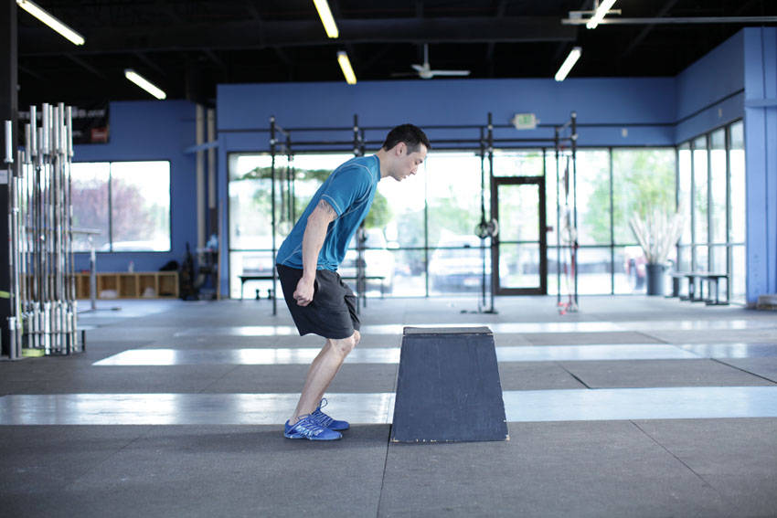 Box Jump start and end position