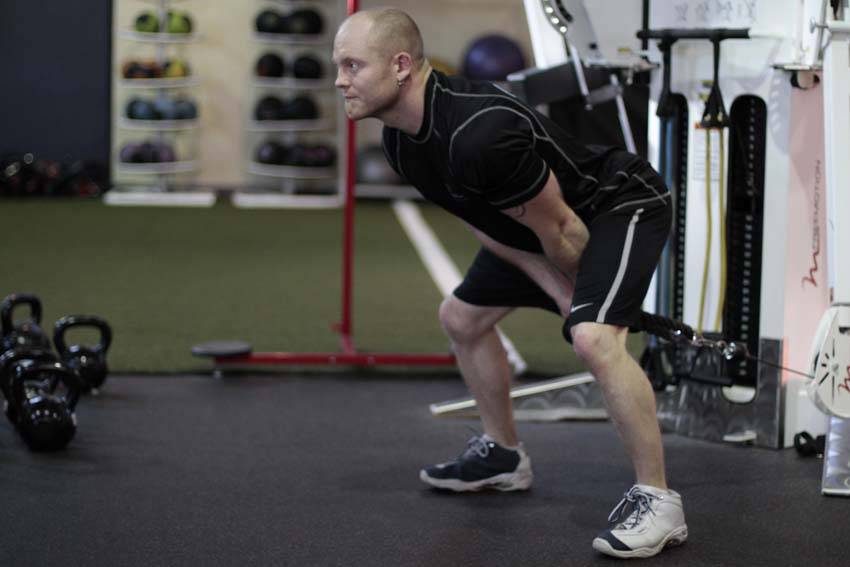 Cable Pull-Through start and end position