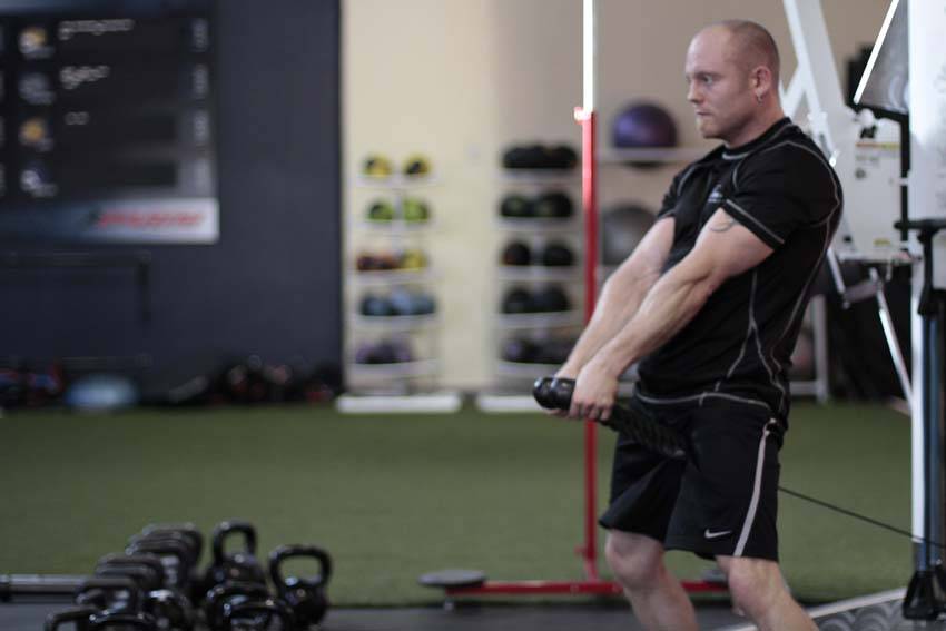 Cable Pull-Through start and end position