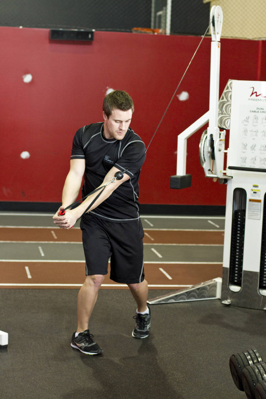 Cable Woodchopper start and end position