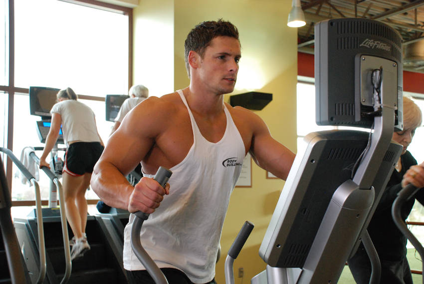 Elliptical Trainer start and end position