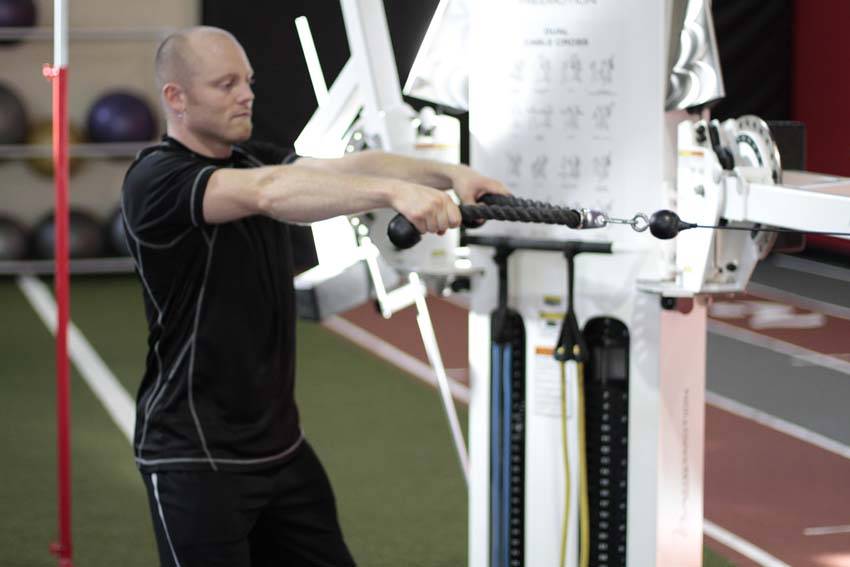 Face Pull start and end position
