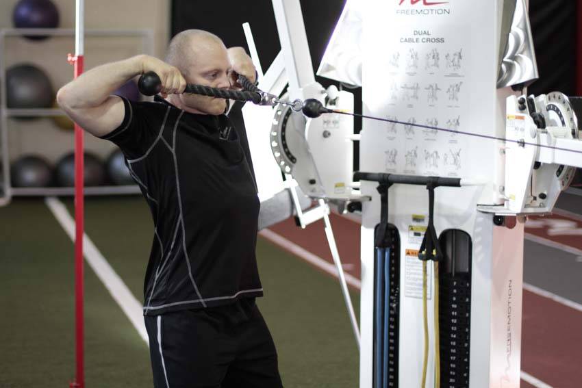 Face Pull start and end position