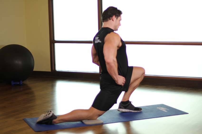 Kneeling Hip Flexor start and end position