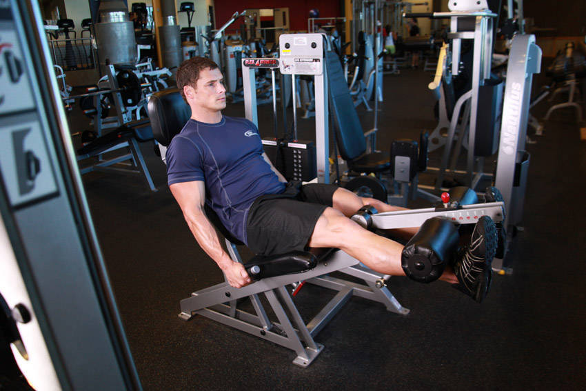 Leg Extension start and end position