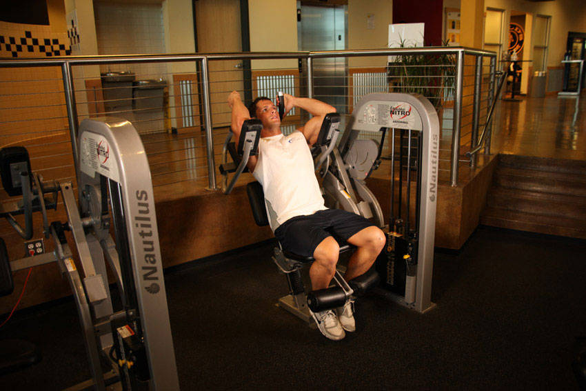 Machine Crunch start and end position