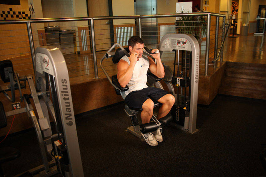 Machine Crunch start and end position