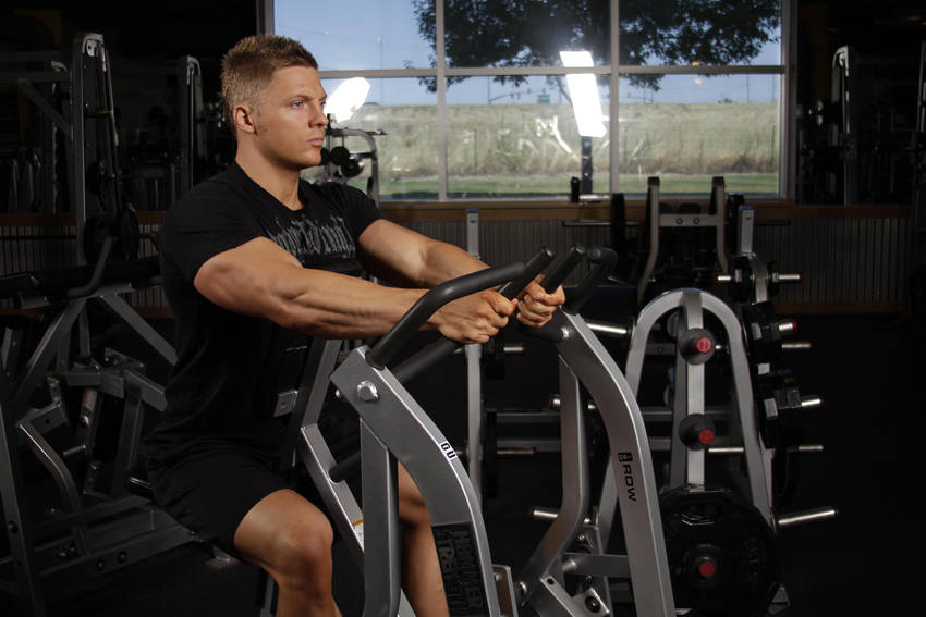 Machine Row (Hammer Strength) start and end position