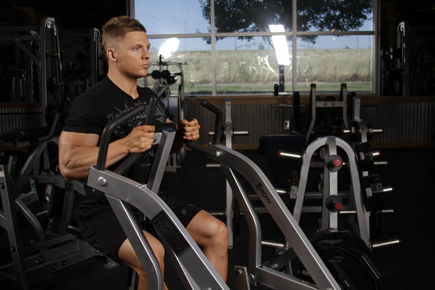 Machine Row (Hammer Strength) start and end position