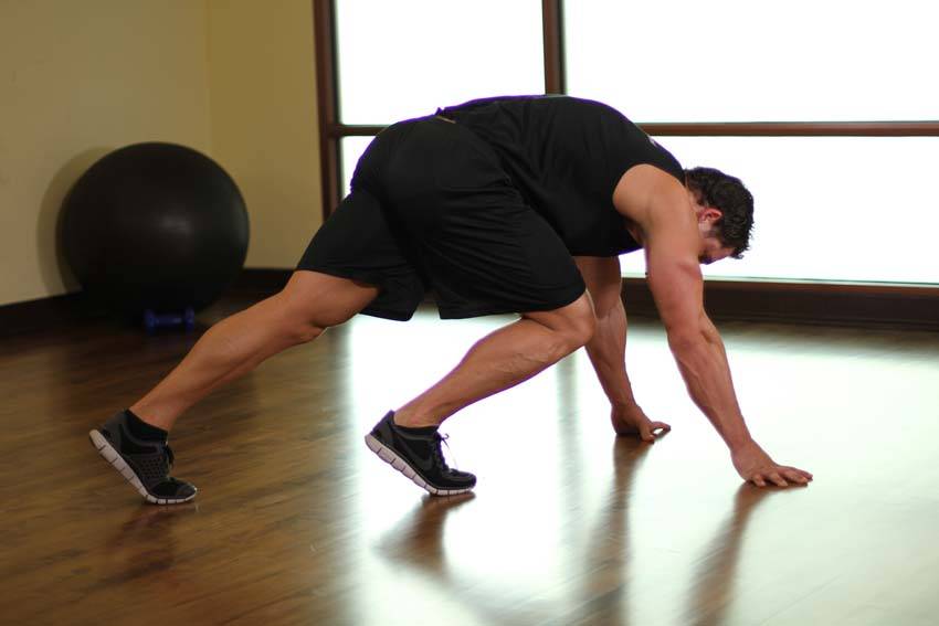 Mountain Climber start and end position