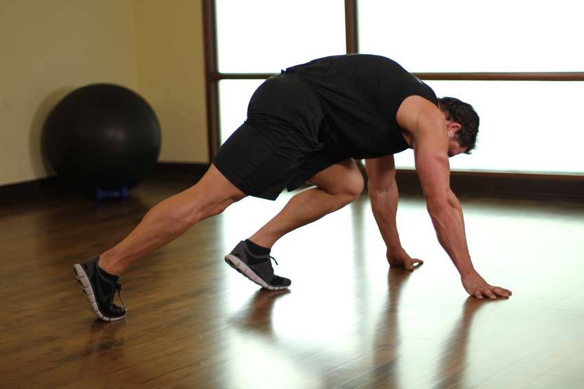 Mountain Climber start and end position