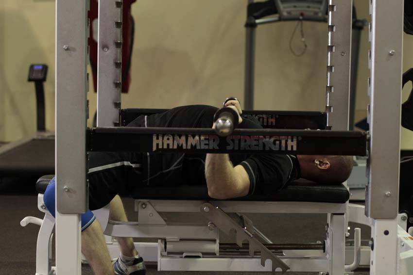 Pin Presses start and end position