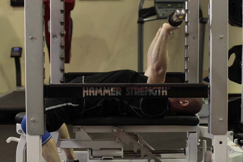 Pin Presses start and end position