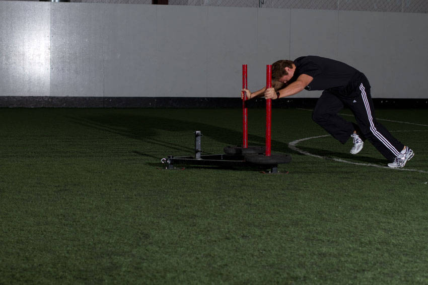 Kızak Sprinti (Prowler) hareketi başlangıç ve bitiş pozisyonu
