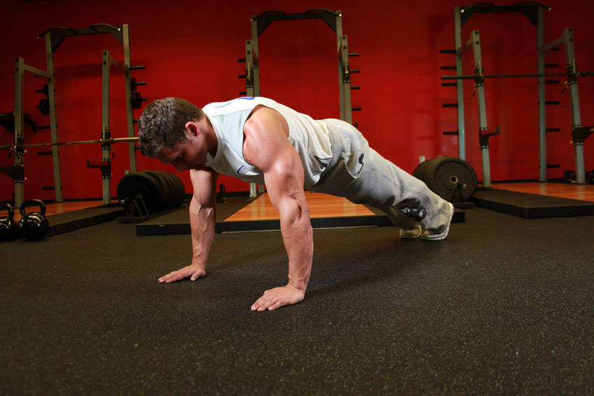 Push-Up start and end position