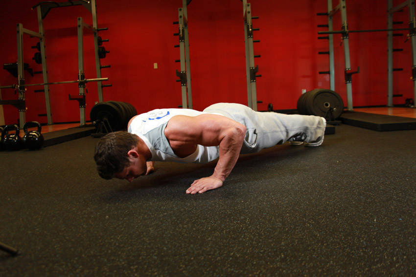Push-Up start and end position