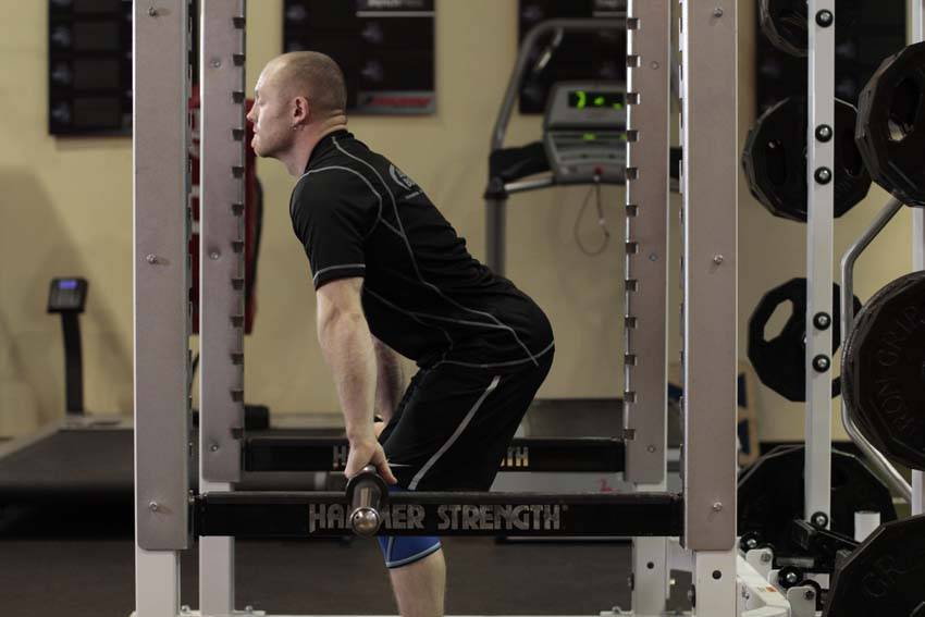 Rack Pull start and end position