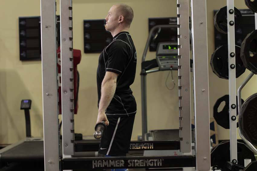 Rack Pull start and end position