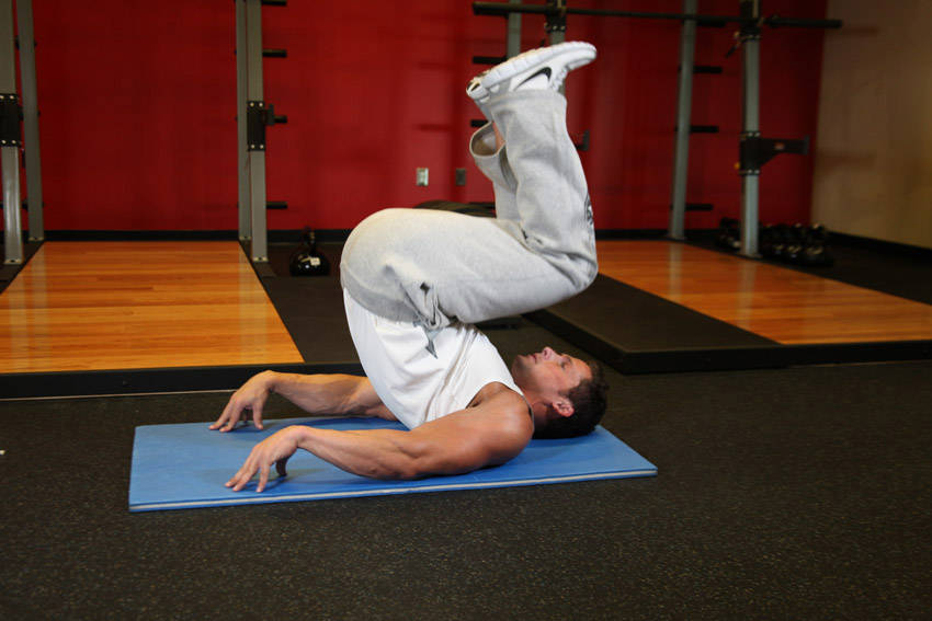 Reverse Crunch start and end position