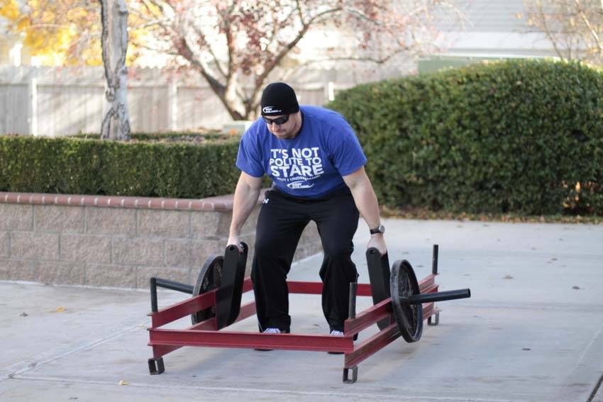 Rickshaw Carry start and end position