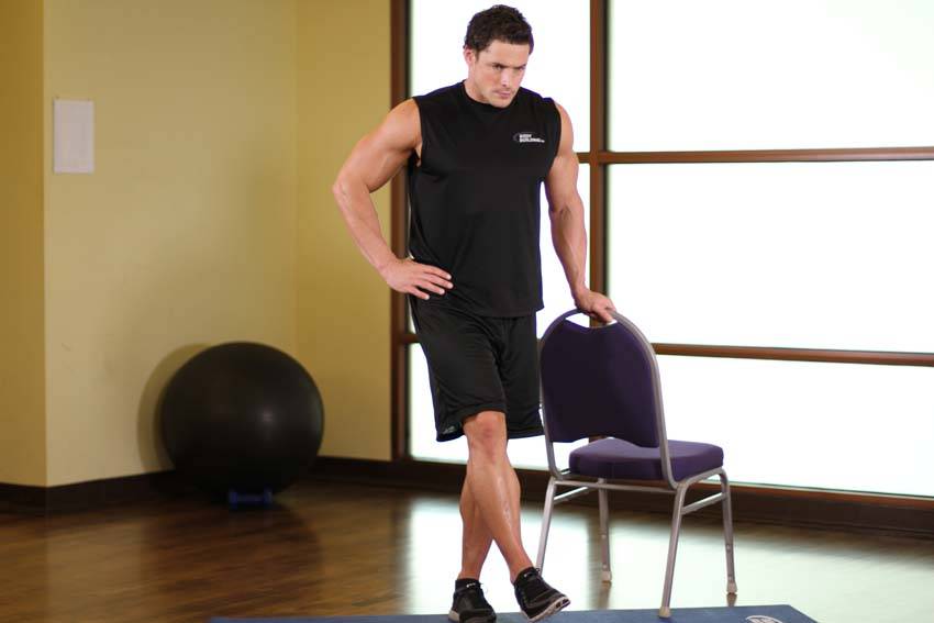Side-Lying Hip Abduction start and end position