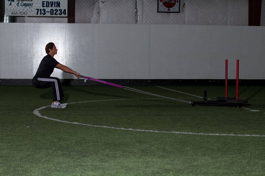 Sled Row start and end position