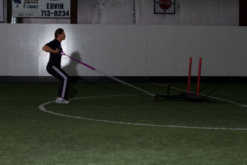 Sled Row start and end position