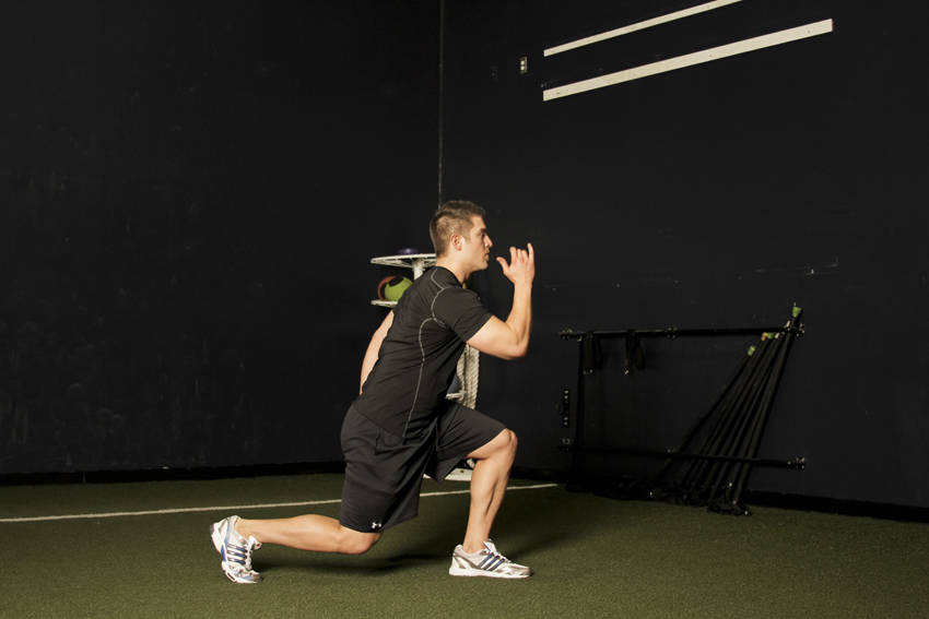 Split Jump start and end position