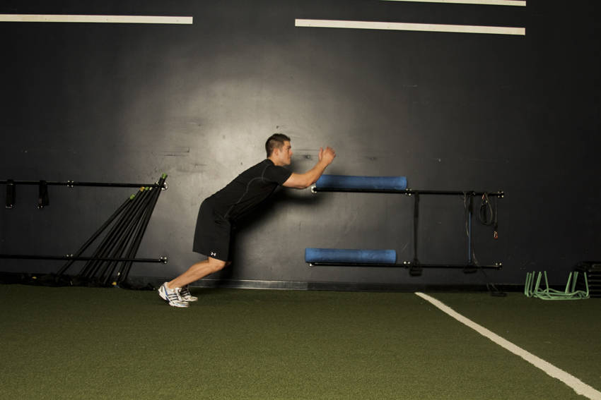Standing Long Jump start and end position