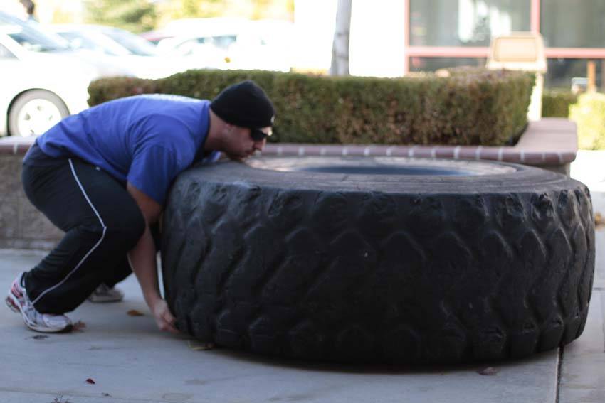 Tire Flip start and end position