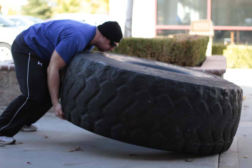 Tire Flip start and end position