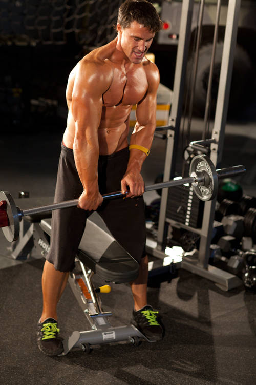 Wrist Rotations with Straight Bar start and end position
